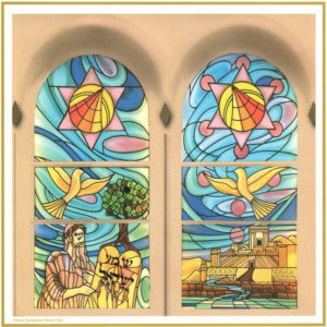 Les vitraux de notre Synagogue